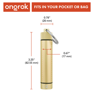 
                  
                    Load image into Gallery viewer, Ongrok Aluminum Storage Keychain
                  
                