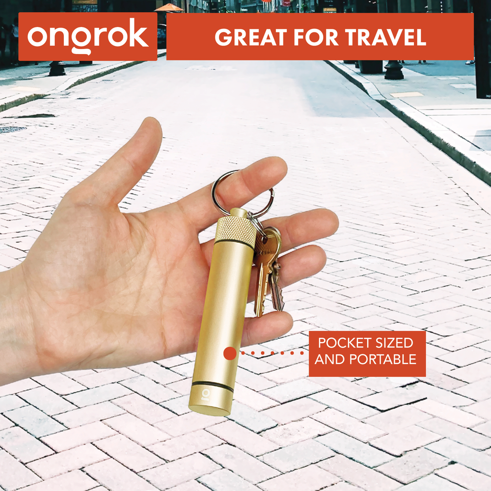 
                  
                    Load image into Gallery viewer, Ongrok Aluminum Storage Keychain
                  
                
