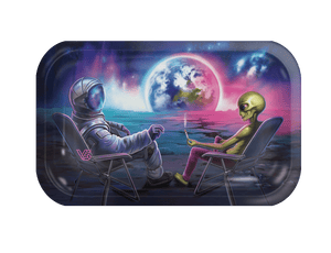 
                  
                    Load image into Gallery viewer, Blunt Orbit Metal Rollin&amp;#39; Tray
                  
                