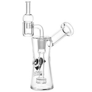 
                  
                    Load image into Gallery viewer, Glass Bubbler Mini Dab Rig - 5.25&amp;quot; / 14mm F
                  
                