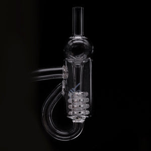 
                  
                    Load image into Gallery viewer, HONEY RECYCLER QUARTZ BANGER | YL
                  
                