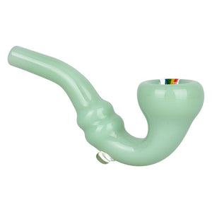 
                  
                    Load image into Gallery viewer, Striped Sherlock Glass Hand Pipe - 5&amp;quot; / 10CT
                  
                