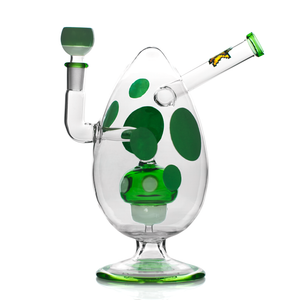 
                  
                    Load image into Gallery viewer, HEMPER - Spotted Egg XL Bong 9&amp;quot;
                  
                
