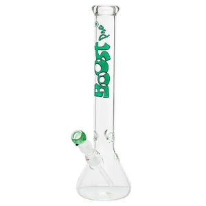 
                  
                    Load image into Gallery viewer, 17&amp;quot; Green Beaker Base Glass Water Pipe
                  
                