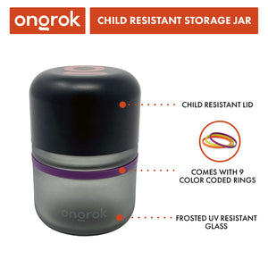 
                  
                    Load image into Gallery viewer, Ongrok 80ml Child Resistant Jar | 6 Pack
                  
                