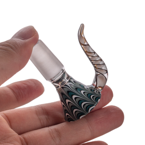 
                  
                    Load image into Gallery viewer, Male Joint Colorful Heady Bowl 14mm &amp;amp; 18mm w/ Arm
                  
                