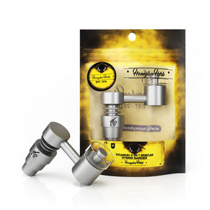 
                  
                    Load image into Gallery viewer, TITANIUM 4 IN 1 SIDECAR HYBRID BANGER DAB NAIL
                  
                