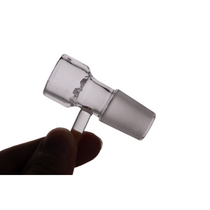 
                  
                    Load image into Gallery viewer, Clear Bowl w/ Handle &amp;amp; Filter 18mm Male Joint
                  
                