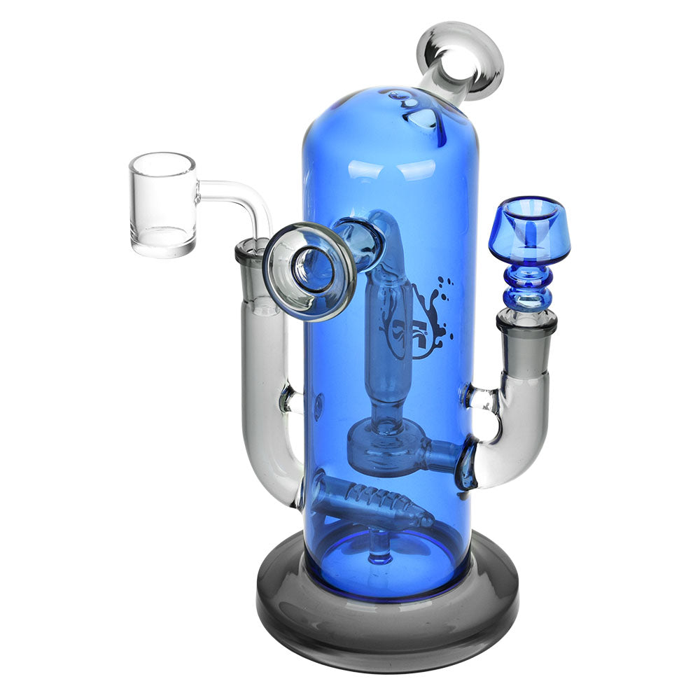 
                  
                    Load image into Gallery viewer, Pulsar Double Trouble Dry Pipe/Dab Rig | 8&amp;quot; | 14mm F
                  
                