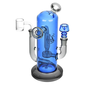 
                  
                    Load image into Gallery viewer, Pulsar Double Trouble Dry Pipe/Dab Rig | 8&amp;quot; | 14mm F
                  
                