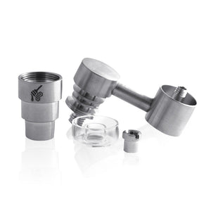 
                  
                    Load image into Gallery viewer, TITANIUM 4 IN 1 SIDECAR HYBRID BANGER DAB NAIL
                  
                