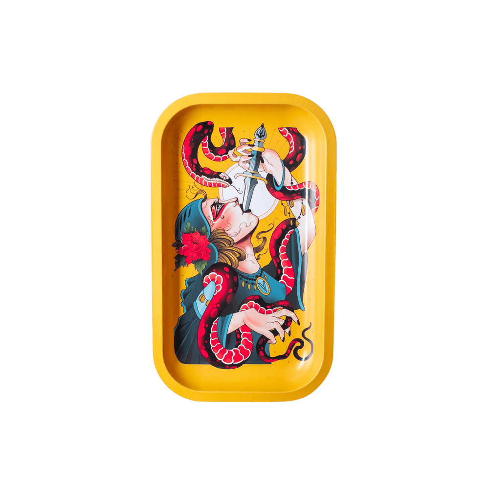 
                  
                    Load image into Gallery viewer, Serpentine Metal Rollin&amp;#39; Tray
                  
                