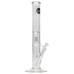 
                  
                    Load image into Gallery viewer, LA Pipes Thick Glass Straight Showerhead Perc Bong
                  
                