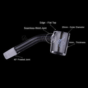 
                  
                    Load image into Gallery viewer, THICK ORIGINAL QUARTZ BANGER - 45° DEGREE | YL
                  
                