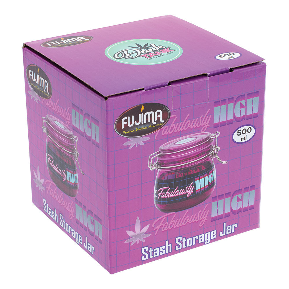 
                  
                    Load image into Gallery viewer, Dank Tank Fabulously High Glass Jar - 500ml
                  
                