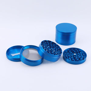 
                  
                    Load image into Gallery viewer, Large 4 Piece Zinc Alloy Metal Grinder
                  
                