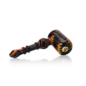 
                  
                    Load image into Gallery viewer, Eris Premium Wig Wag Bubbler (Black Rainbow V1)
                  
                
