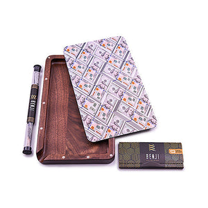 
                  
                    Load image into Gallery viewer, Benji - Walnut Tray w/ Magnetic Lid Kit - USD
                  
                