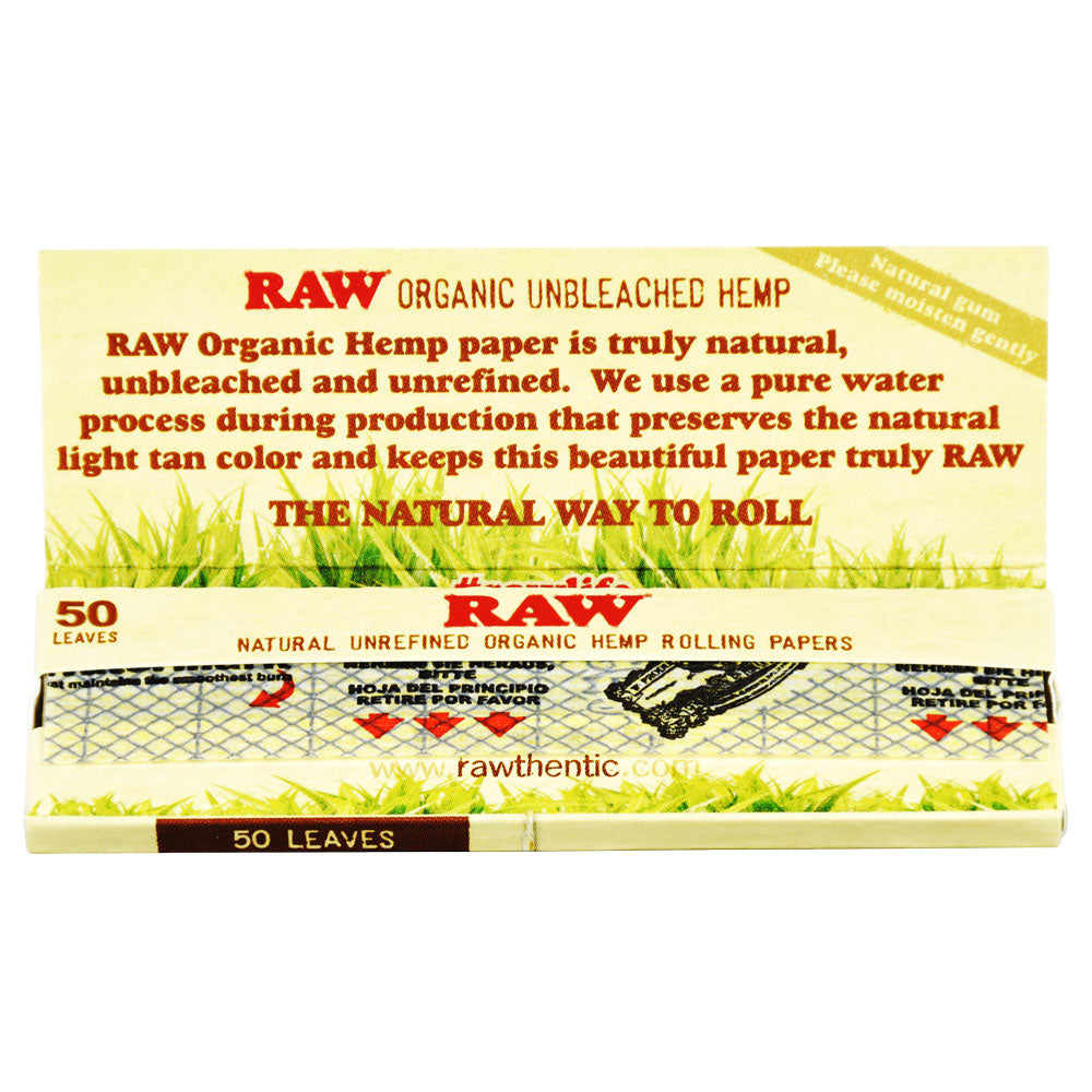 
                  
                    Load image into Gallery viewer, Raw Organic Hemp Rolling Papers
                  
                