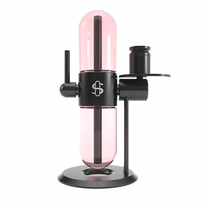 
                  
                    Load image into Gallery viewer, Stündenglass Single Pink Glass Globe (Large)
                  
                