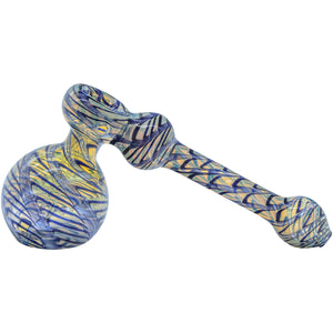 
                  
                    Load image into Gallery viewer, Full Rake Fumed Hammer Bubbler Pipe 6&amp;quot;
                  
                