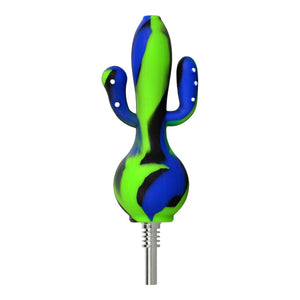 
                  
                    Load image into Gallery viewer, Cactus Silicone Dab Straw - 5.8&amp;quot; / Colors Vary
                  
                