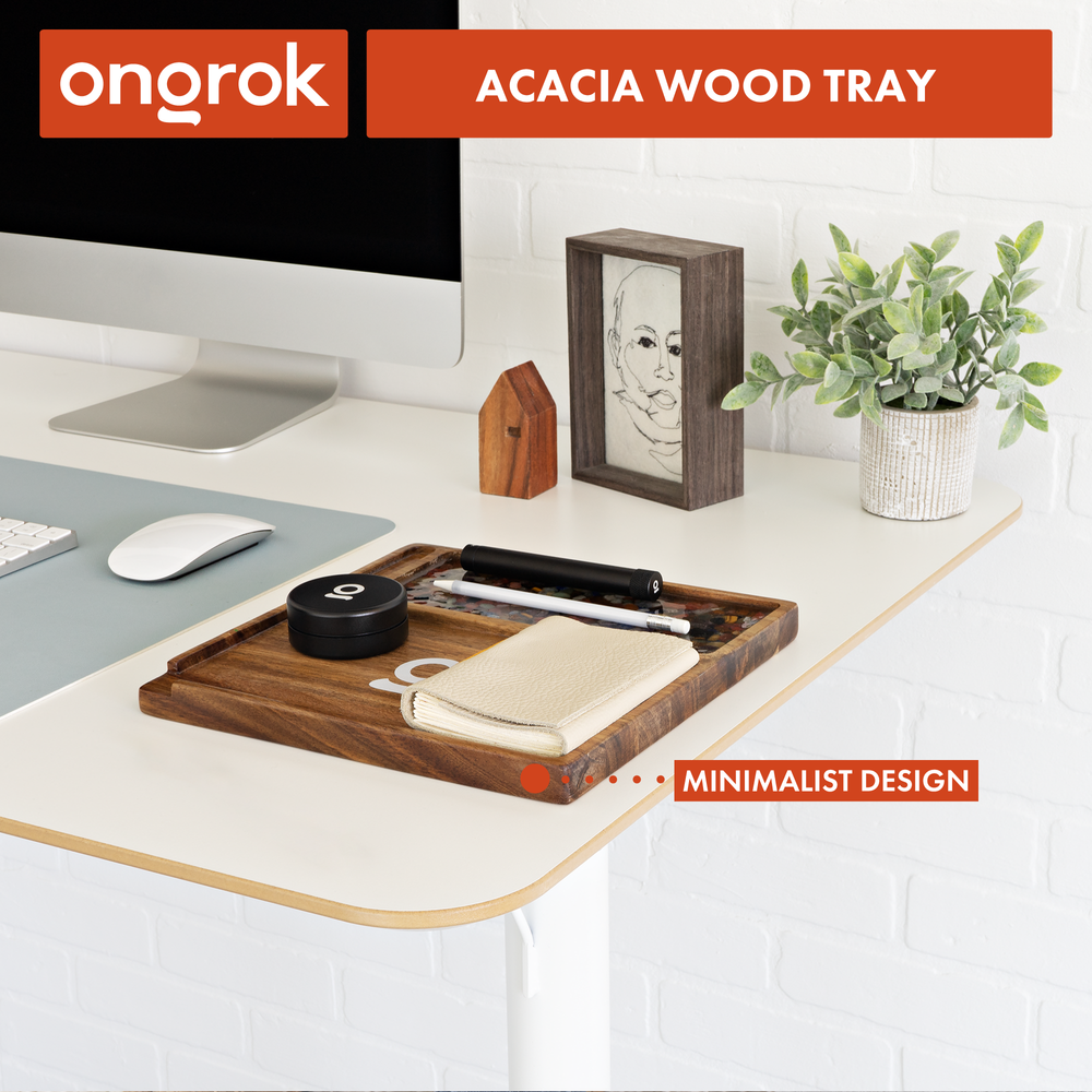 
                  
                    Load image into Gallery viewer, Premium Natural Acacia Wood Tray | 9.5&amp;quot; x 9.5&amp;quot;
                  
                