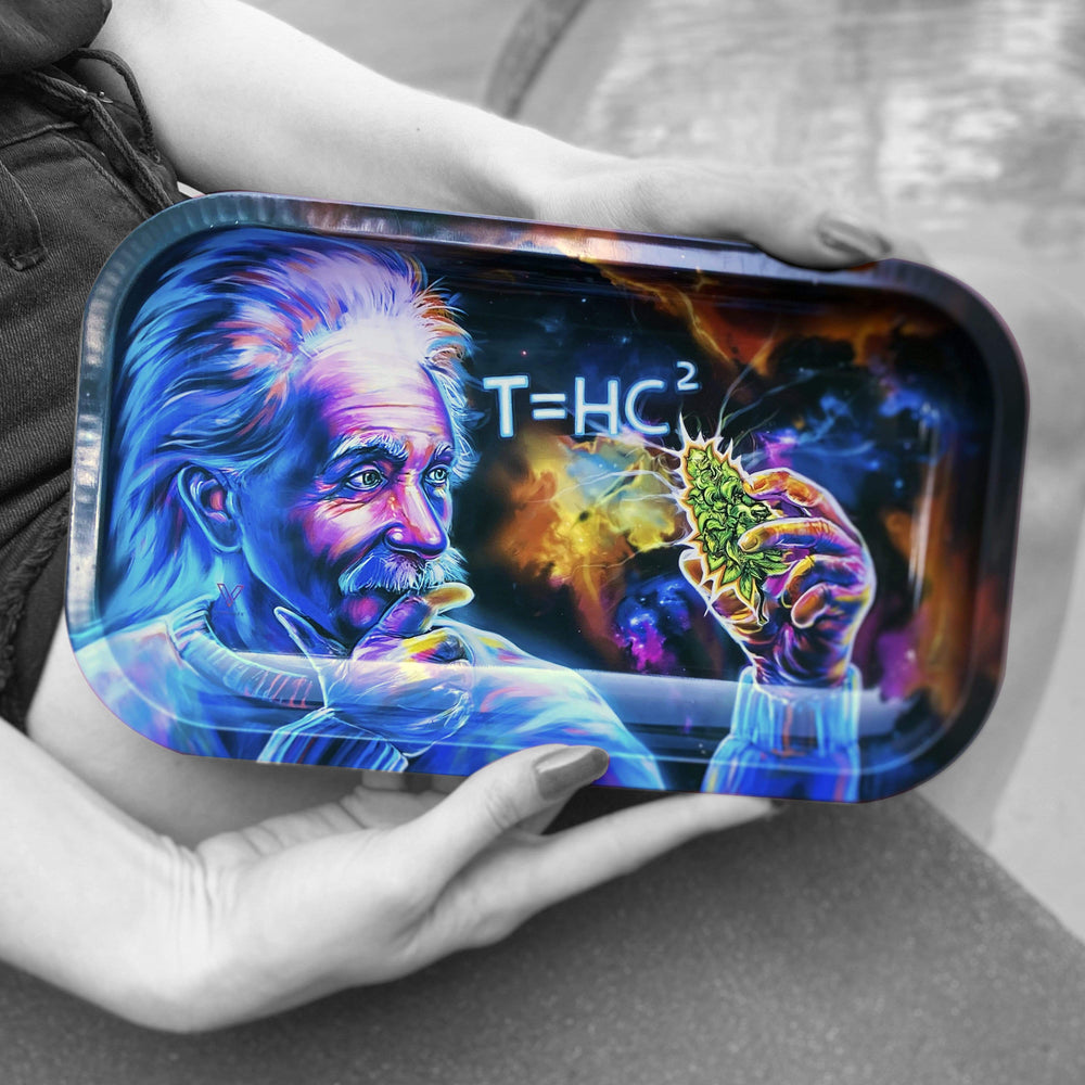 
                  
                    Load image into Gallery viewer, T=HC2 Einstein Black Hole Metal Rollin&amp;#39; Tray
                  
                
