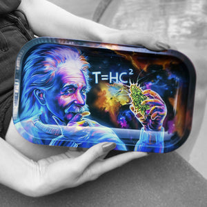 
                  
                    Load image into Gallery viewer, T=HC2 Einstein Black Hole Metal Rollin&amp;#39; Tray
                  
                