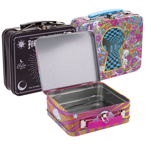 
                  
                    Load image into Gallery viewer, Handled Tin Stash Box | 6.5&amp;quot;
                  
                