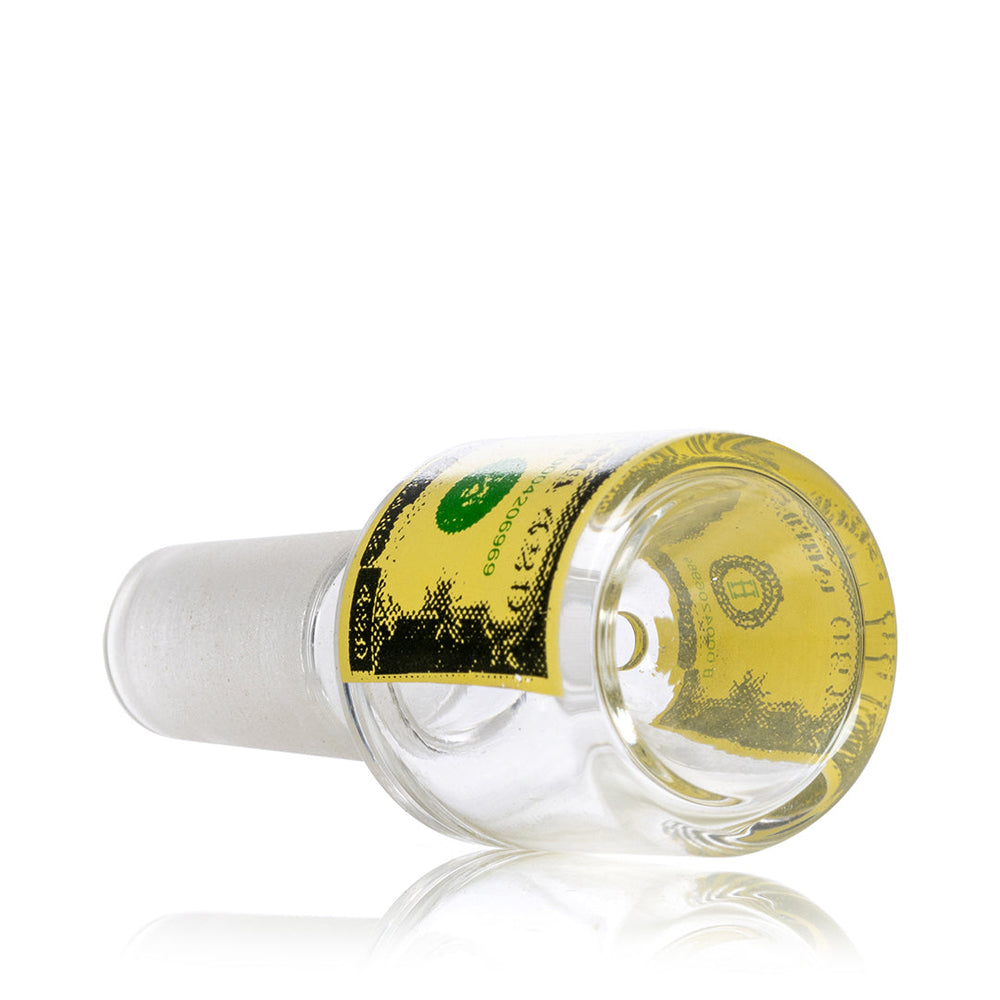
                  
                    Load image into Gallery viewer, Dollar Glass Flower Bowl | 14mm Male Joint
                  
                