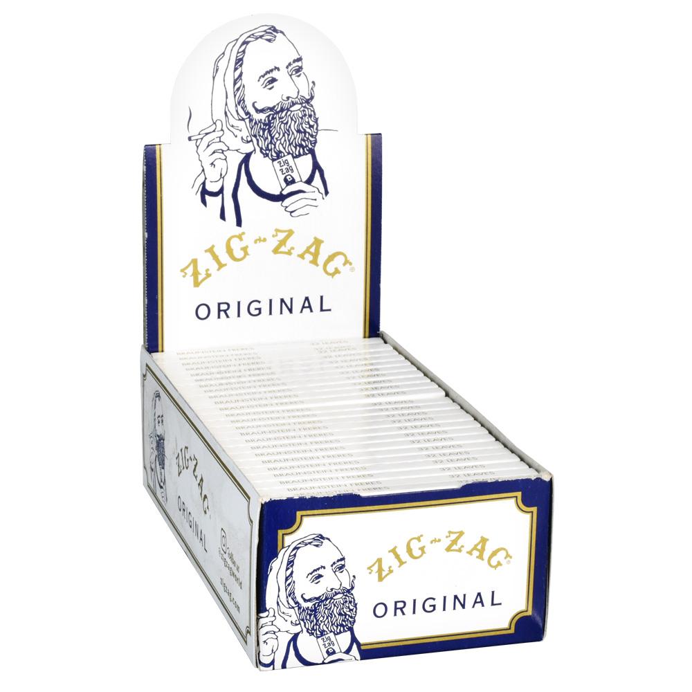 
                  
                    Load image into Gallery viewer, Zig Zag White Single Wide Rolling Papers
                  
                