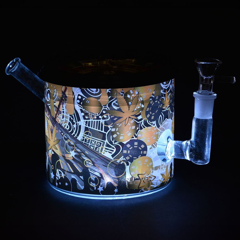 
                  
                    Load image into Gallery viewer, Dabtized Puff&amp;#39;N&amp;#39;Play Roulette Game Dab Rig | 8.75&amp;quot; | 14mm F
                  
                