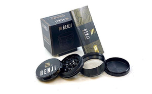 
                  
                    Load image into Gallery viewer, Benji GRIND - Aluminum Grinder + Booklet
                  
                