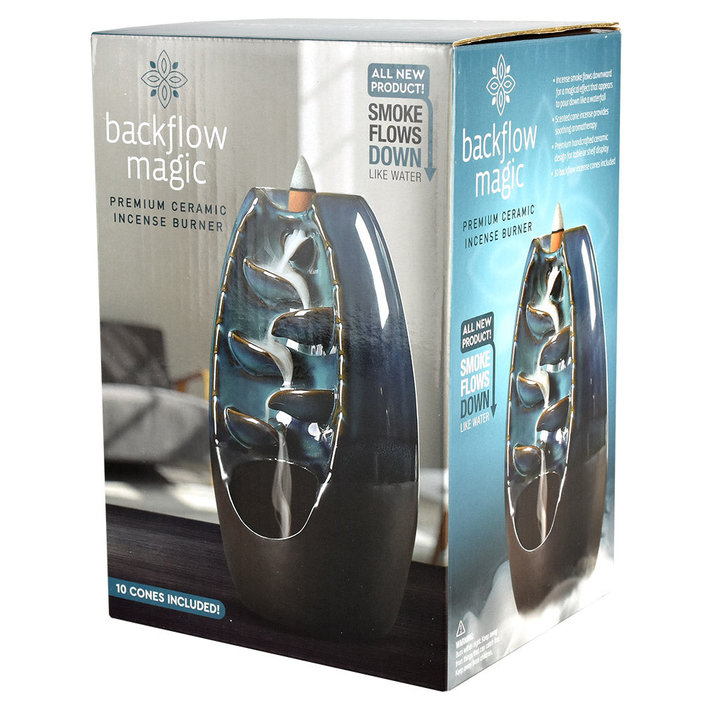 
                  
                    Load image into Gallery viewer, Backflow Magic Ceramic Incense Burner - 7&amp;quot;
                  
                