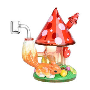 
                  
                    Load image into Gallery viewer, Shroom Forest Fantasy Glass Dab Rig - 6.8&amp;quot; / 14mm F
                  
                