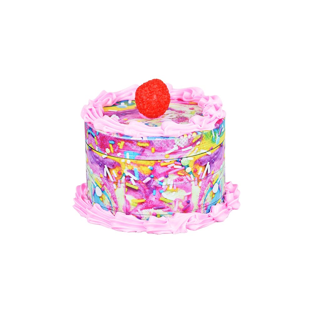 
                  
                    Load image into Gallery viewer, Birthday Cake Grinder | 4pc | 2.5&amp;quot;
                  
                