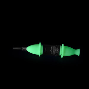 
                  
                    Load image into Gallery viewer, 7&amp;#39;&amp;#39; Silicone Deluxe Nectar Collector - UV Titanium White
                  
                