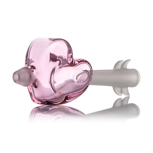 
                  
                    Load image into Gallery viewer, MJ Arsenal Cupid&amp;#39;s Bow(l) Valentine&amp;#39;s Day Glass Pipe
                  
                
