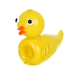 
                  
                    Load image into Gallery viewer, Quack is Wack Ducky Glass Pipe - 4.5
                  
                