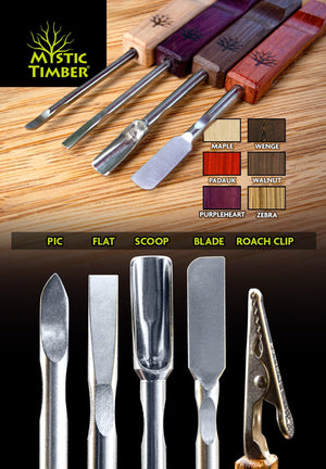 
                  
                    Load image into Gallery viewer, Mystic Timber Dabber: Pocket Handle
                  
                