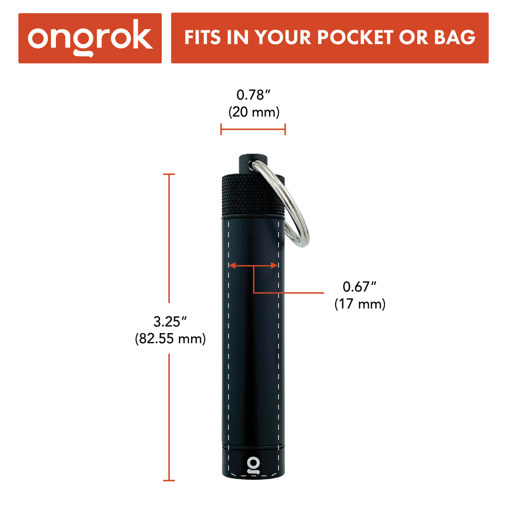 
                  
                    Load image into Gallery viewer, Ongrok Aluminum Storage Keychain
                  
                