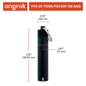 
                  
                    Load image into Gallery viewer, Ongrok Aluminum Storage Keychain
                  
                