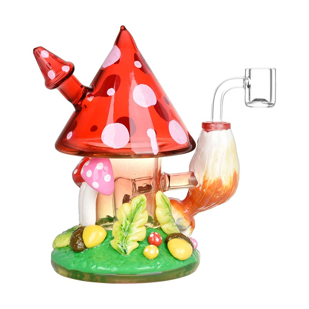 
                  
                    Load image into Gallery viewer, Shroom Forest Fantasy Glass Dab Rig - 6.8&amp;quot; / 14mm F
                  
                