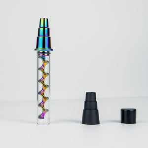 
                  
                    Load image into Gallery viewer, Glass Blunt Hand Pipe - Multiple Colors 5&amp;quot;
                  
                