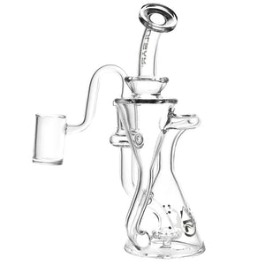 
                  
                    Load image into Gallery viewer, Opposed Cones Recycler Dab Rig - 7.5&amp;quot; / 14mm F / Clear
                  
                