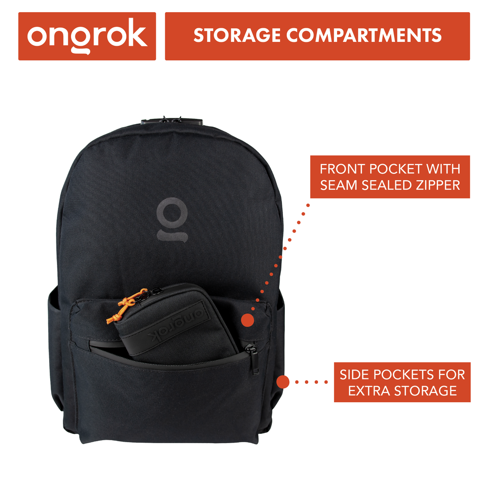 
                  
                    Load image into Gallery viewer, Ongrok Carbon-lined Backpack Smell Proof
                  
                