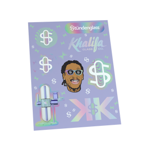 
                  
                    Load image into Gallery viewer, Khalifa x Stündenglass Gravity Infuser - Violet Sky / Mints
                  
                