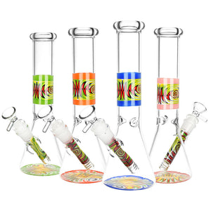 
                  
                    Load image into Gallery viewer, Vacillating Vibe Beaker Water Pipe - 9.75&amp;quot;
                  
                