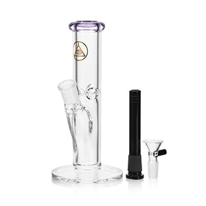 
                  
                    Load image into Gallery viewer, Ritual Smoke - Daily Driver 8&amp;quot; Straight Tube w/ American Color Accents - Purple
                  
                